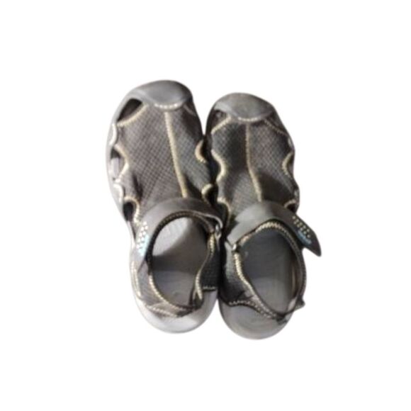 CROCS Black Swiftwater Sandals Comfortable Flip-Flops - Picture 1 of 4